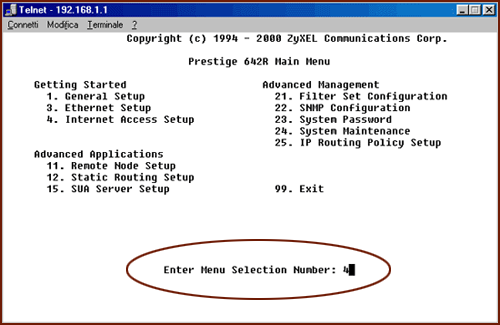 Zyxel ADSL Internet Access Router 642R Prestige